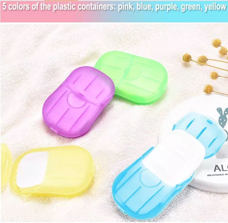 paper soap sheets all colors