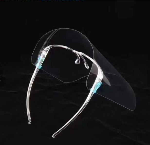 Clear face shield replacement visor