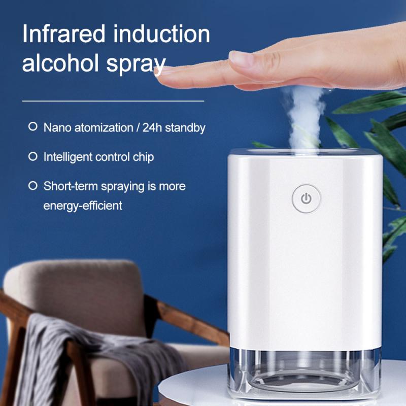 Hands-Free Disinfectant Sprayer white