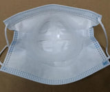 Silicone mask support in mask